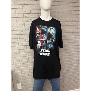 Fifth sun Star Wars Men Black Graphic T-Shirt Size 2XLT